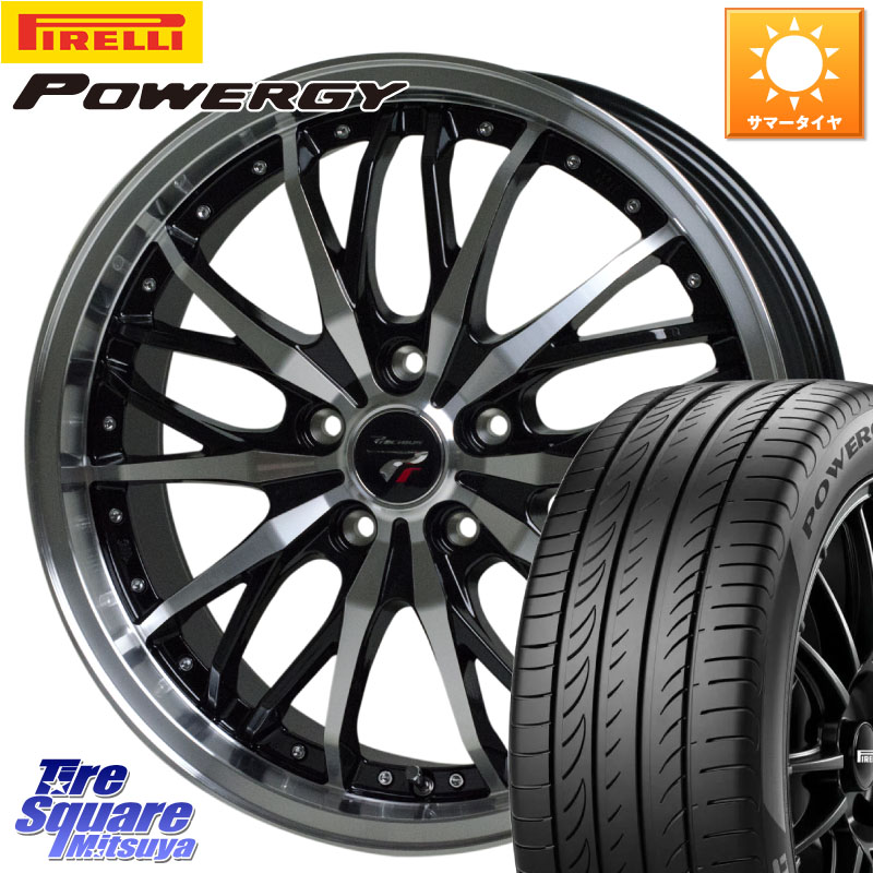 ピレリ POWERGY パワジー サマータイヤ 215/45R18HotStuff Precious プレシャス HM3 HM-3 ホイール 18インチ 18X7.5J 53 5穴 100 エクシーガ｜タイヤスクエアミツヤ