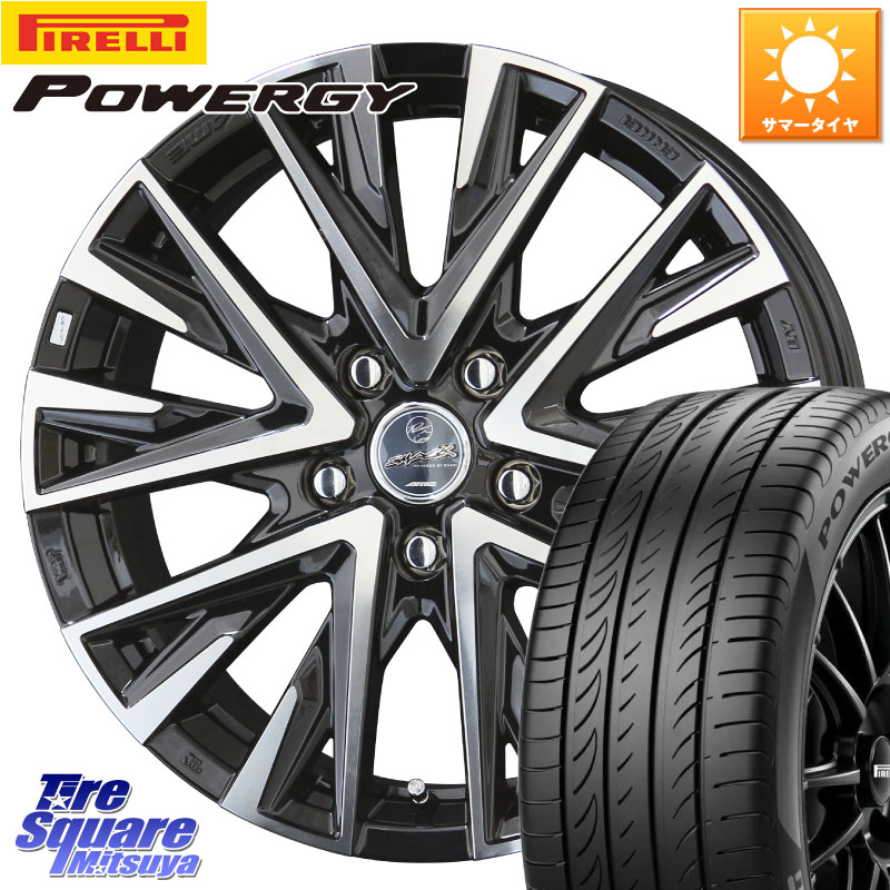 KYOHO スマック レジーナ SMACK LEGINA ホイール 16 X 6.5J +43 5穴 100 ピレリ POWERGY パワジー サマータイヤ 195/55R16