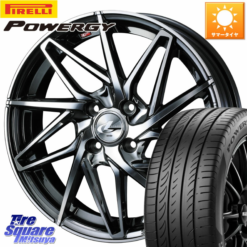 ピレリ POWERGY パワジー サマータイヤ 195/55R16WEDS 40575 レオニス LEONIS IT 16インチ 16X6.0J 42 4穴 100 ノート NOTE 日産 ブルーバードシルフィ 日産 キューブ CUBE 日産 アクア MAZDA2 マツダ2(デミオ) カローラフィールダー カローラアクシオ|タイヤスクエアミツヤ