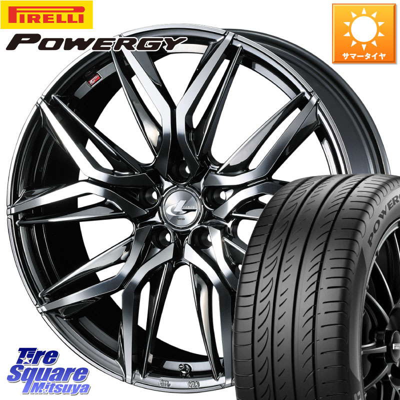 ピレリ POWERGY パワジー サマータイヤ 235/55R18WEDS 40830 レオニス LEONIS LM BMCMC 18インチ 18X8.0J 42 5穴 114.3 T32エクストレイル NX レクサス ハリアー｜タイヤスクエアミツヤ