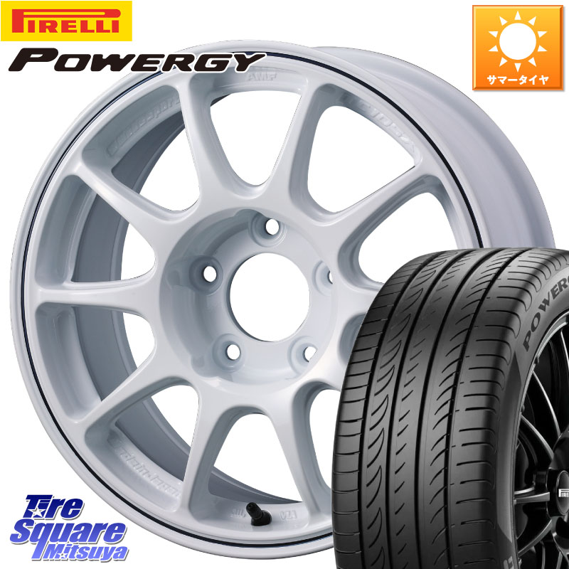 ピレリ POWERGY パワジー サマータイヤ 195/65R15WEDS WedsSport TC-105X TC105X グラベル ウェッズ スポーツ ホイール GRAVEL 15インチ 15X6.5J 35 5穴 100 カローラスポーツ イスト ist|タイヤスクエアミツヤ
