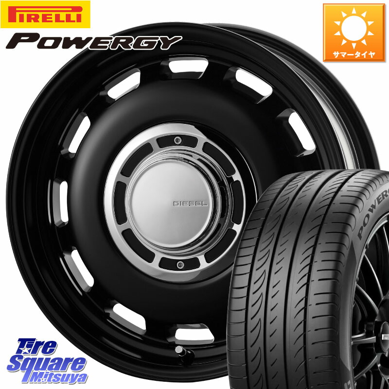 ピレリ POWERGY パワジー サマータイヤ 215/65R16コスミック クロスブラッド DIESEL インセット-5 16インチ 16X6.0J 0 5穴 139.7 ジムニー専用(要オーバーフェンダー等) ジムニ&minus;シエラ/ノマド(カスタム) AZオフロード カスタムサイズ｜タイヤスクエアミツヤ