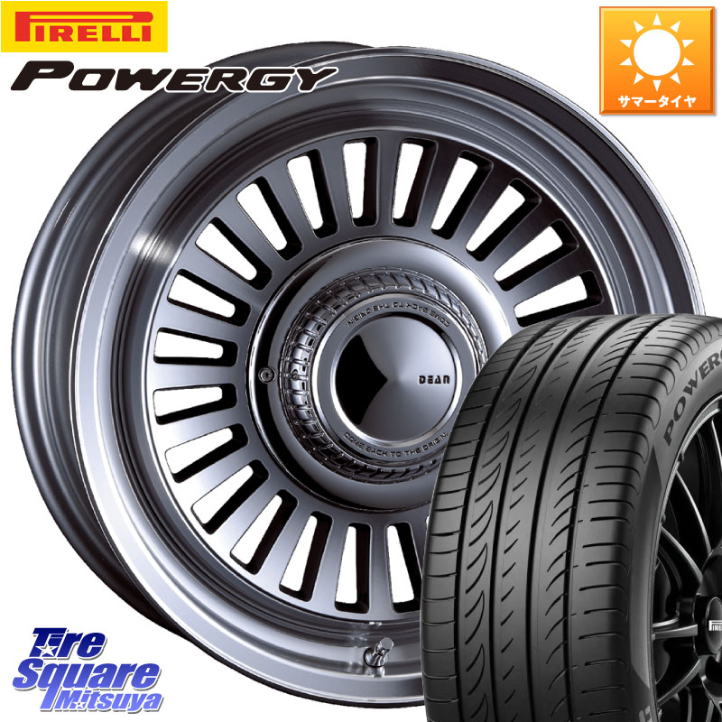 ピレリ POWERGY パワジー サマータイヤ 215/60R16CRIMSON DEAN California カリフォルニア 16X7.0J 25 6穴 139.7｜タイヤスクエアミツヤ