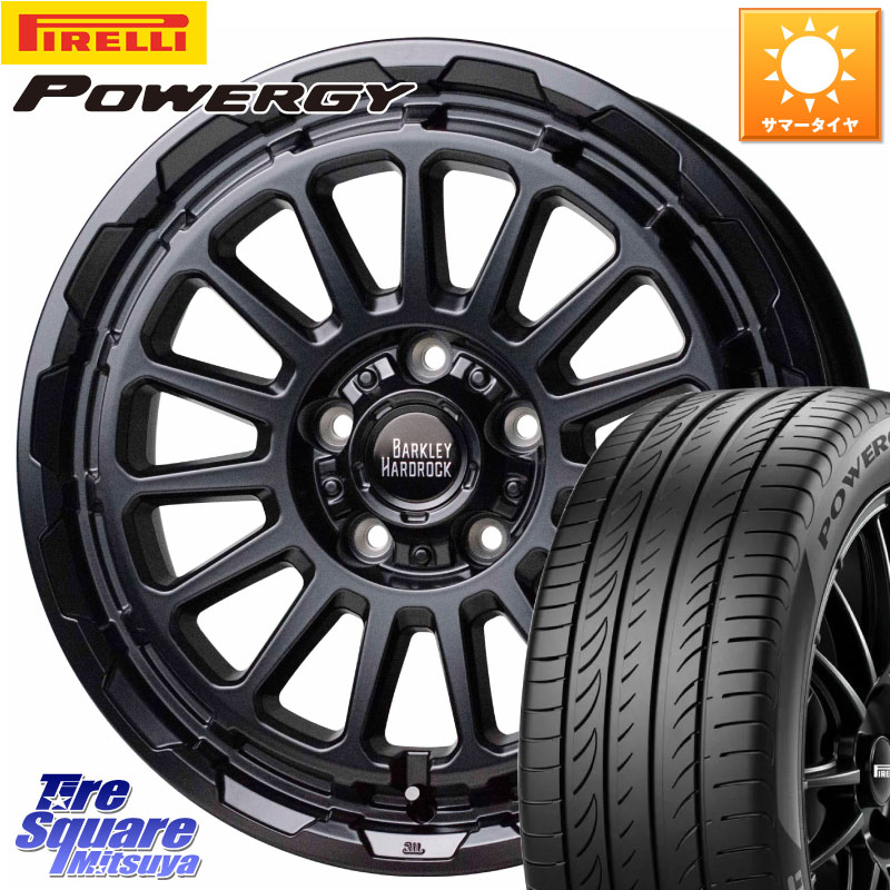 HotStuff バークレー ハードロック リザード 16インチ 16 X 7.0J +38 5穴 114.3 ピレリ POWERGY パワジー サマータイヤ 205/60R16 90系ノア ヴォクシー プリウスアルファ RP6～8ステップワゴン