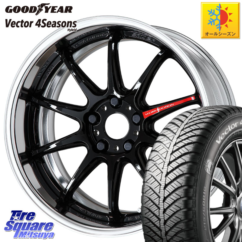 グッドイヤー ベクター Vector 4Seasons Hybrid オールシーズンタイヤ 235/50R18WORK EMOTION ZR10 L Disk 18インチ 2ピース 18X8.5J 35 5穴 114.3 30系アルファード/ヴェルファイア 20系アルファード ヴェルファイアハイブリッド ヴェルファイア アルファード|タイヤスクエアミツヤ