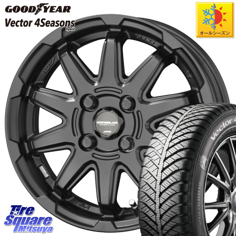 グッドイヤー ベクター Vector 4Seasons Hybrid オールシーズンタイヤ 165/60R15KYOHO キョウホウ CIRCLAR サーキュラー C10S 15インチ 15X4.5J 45 4穴 100 デリカミニ4WD キャスト[アクティバ] ハスラー ピクシスジョイ[Cグレード] ハイゼットアゲトラCustom車用※軽｜タイヤスクエアミツヤ 58,344円