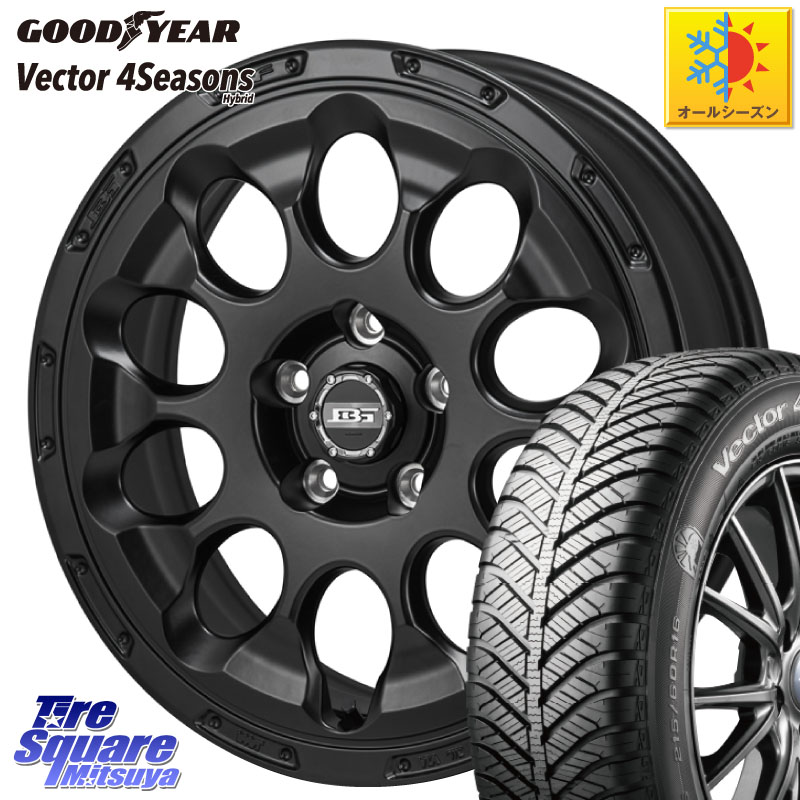 グッドイヤー ベクター Vector 4Seasons Hybrid オールシーズンタイヤ 215/60R17Japan三陽 ボトムガルシア CHRONO クロノ 17X7.0J 38 5穴 114.3 カローラクロス 20系アルファード エルグランド 日産 エクストレイル X-TRAIL 日産 ヴェルファイア UX レクサス｜タイヤスクエアミツヤ 107,355円