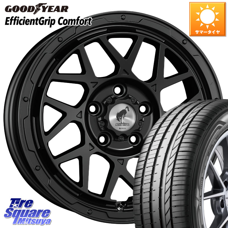 グッドイヤー EffcientGrip Comfort サマータイヤ 195/50R16SUPER STAR LODIO DRIVE ロディオドライブ 8M MONO モノ 16X7.0J 42 5穴 114.3|タイヤスクエアミツヤ