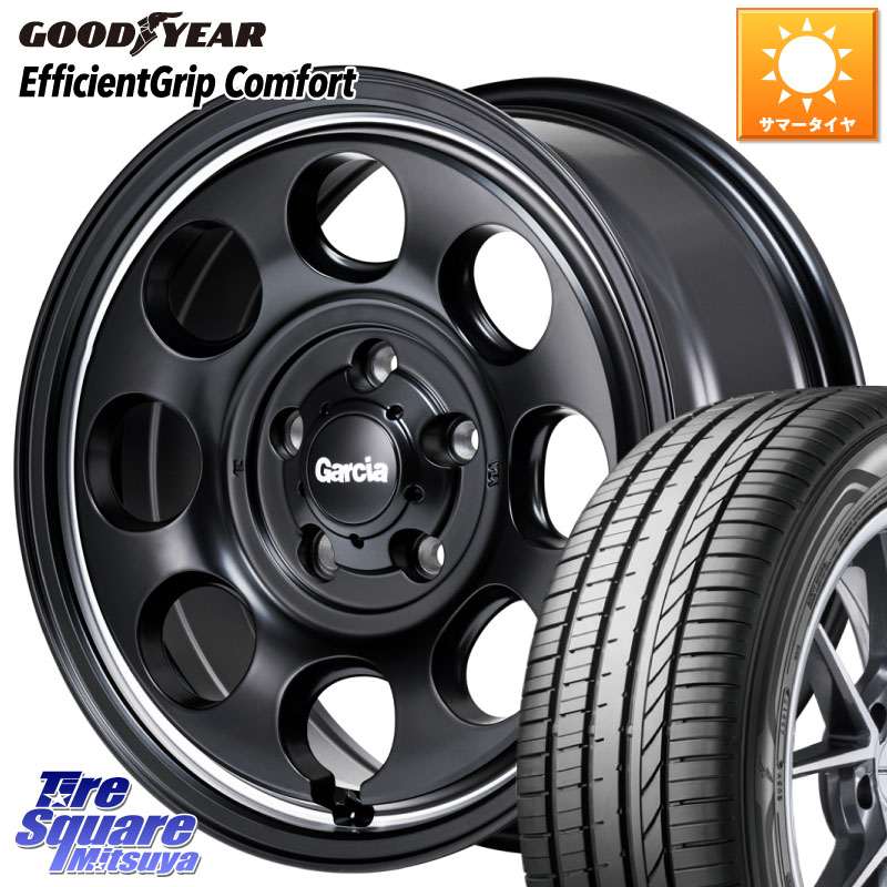 MANARAY MID Garcia Palm8 ガルシア パーム8 ホイール 16インチ 16 X 7.0J +40 5穴 114.3 グッドイヤー EffcientGrip Comfort サマータイヤ 195/60R16 フロンクス