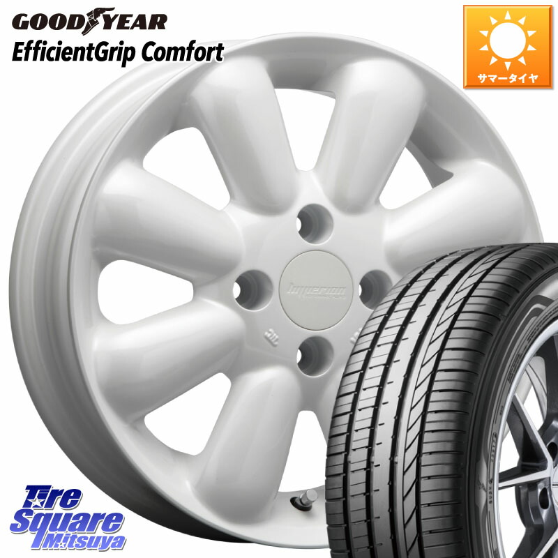 MLJ HYPERION PINO+ ハイペリオン ピノプラス ホイール 14インチ 14 X 4.5J +43 4穴 100 グッドイヤー EffcientGrip Comfort サマータイヤ 165/60R14