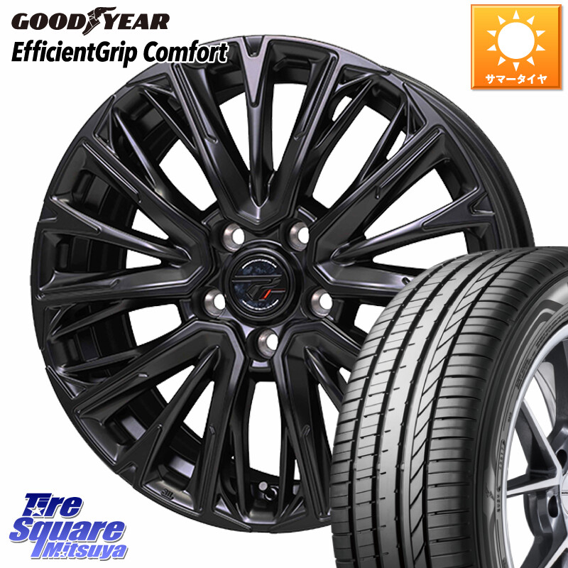 グッドイヤー EffcientGrip Comfort サマータイヤ 225/35R19HotStuff Precious プレシャス HM4 HM-4 ホイール 19インチ 19X8.0J 42 5穴 114.3 ZE1リーフ IS レクサス インサイト|タイヤスクエアミツヤ