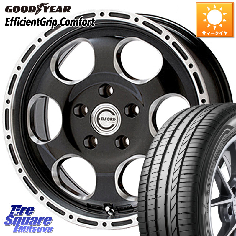 グッドイヤー EffcientGrip Comfort サマータイヤ 205/55R16MEIWA Blood Stock One Piece ホイール 16インチ 16X7.0J 45 5穴 100 カローラスポーツ BRZ/86/GR86 プリウス・プリウスPHV CT レクサス GR 86 ハチロク 86 ハチロク|タイヤスクエアミツヤ