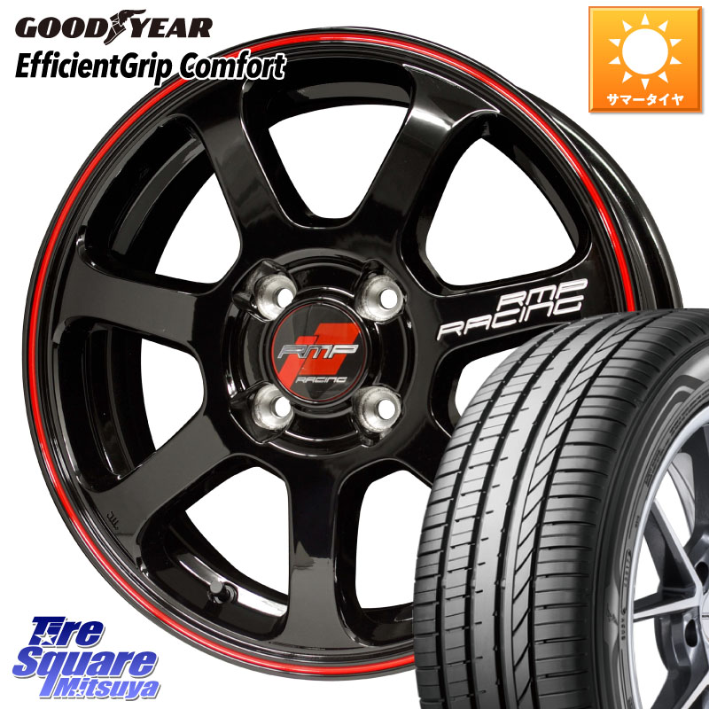 MANARAY MID RMP RACING R07 R-07 アルミホイール 15 X 5.0J +45 4穴 100 グッドイヤー EffcientGrip Comfort サマータイヤ 175/65R15