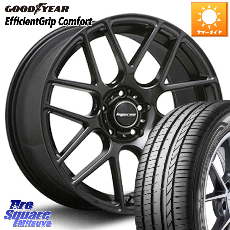 MLJ hyperion ハイペリオン CVM ホイール 19インチ 19 X 8.5J +35 5穴 114.3 グッドイヤー EffcientGrip Comfort サマータイヤ 245/40R19 30系アルファード 30系ヴェルファイア 20系アルファード