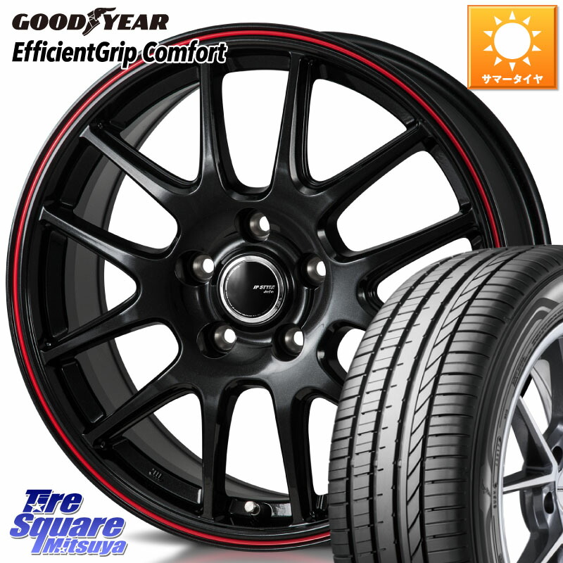 MONZA JP STYLE Jefa ジェファ 15インチ 15 X 6.0J +41 5穴 100 グッドイヤー EffcientGrip Comfort サマータイヤ 185/60R15 170系シエンタ