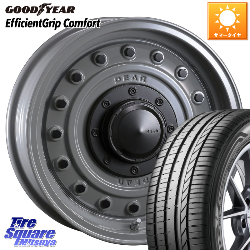 CRIMSON ディーン コロラド 16インチ 16 X 7.0J +37 5穴 114.3 グッドイヤー EffcientGrip Comfort サマータイヤ 205/65R16