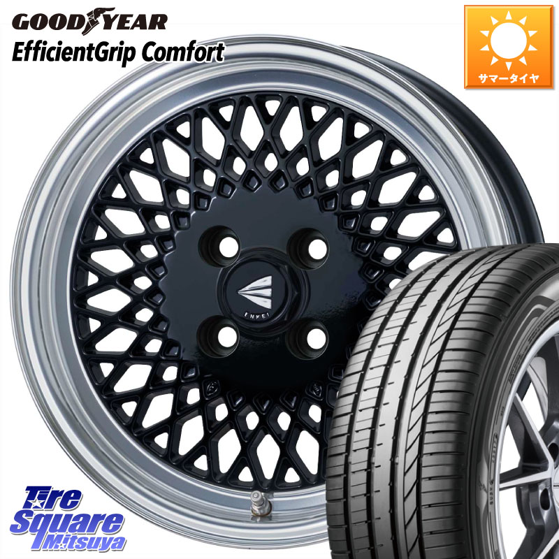 ENKEI エンケイ NEO CLASSIC ENKEI92 16インチ 16 X 5.5J +45 4穴 100 グッドイヤー EffcientGrip Comfort サマータイヤ 165/50R16
