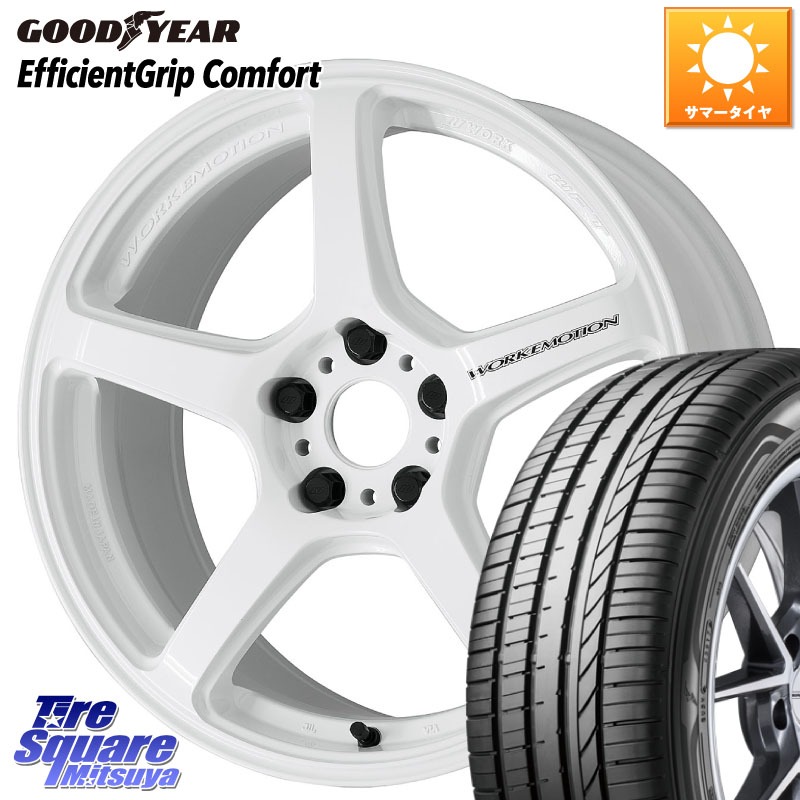 グッドイヤー EffcientGrip Comfort サマータイヤ 245/35R19WORK ワーク EMOTION エモーション T5R ICW 19インチ 19X8.5J 45 5穴 114.3 WRX-S4(VBH) クラウンハイブリッド 220・H20系 クラウン 220系 アリスト インプレッサ WRX｜タイヤスクエアミツヤ 159,490円
