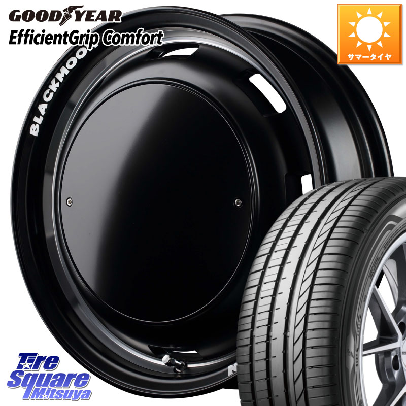 MANARAY MID Garcia CISCO BLACKMOON EDITION 14インチ 14 X 4.5J +45 4穴 100 グッドイヤー EffcientGrip Comfort サマータイヤ 165/55R14 ハイゼット アゲトラCustom車用※軽自動車専用ホイール※