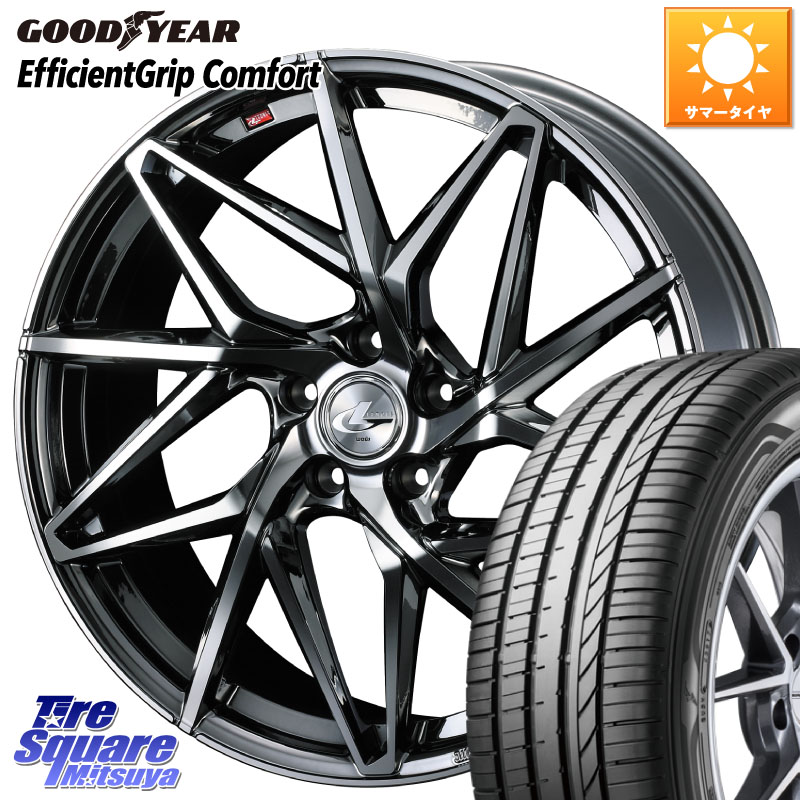WEDS 40639 レオニス LEONIS IT 20インチ 20 X 8.5J +52 5穴 114.3 グッドイヤー EffcientGrip Comfort サマータイヤ 245/35R20 MAZDA6