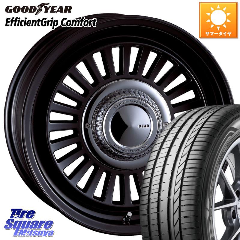 CRIMSON DEAN California カリフォルニア 16 X 7.0J +25 6穴 139.7 グッドイヤー EffcientGrip Comfort サマータイヤ 215/60R16