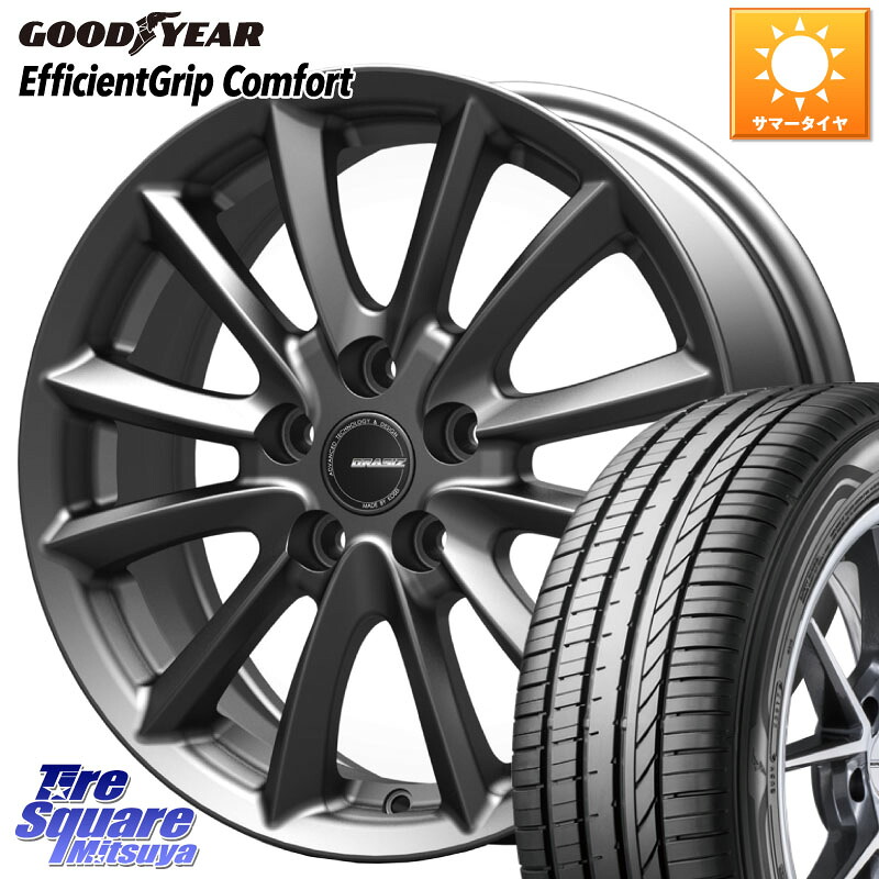グッドイヤー EffcientGrip Comfort サマータイヤ 225/45R17KOSEI クレイシズVS6 QRA712Gホイール 17X7.0J 53 5穴 100 BRZ/86/GR86 GR 86 ハチロク 86 ハチロク｜タイヤスクエアミツヤ 78,139円