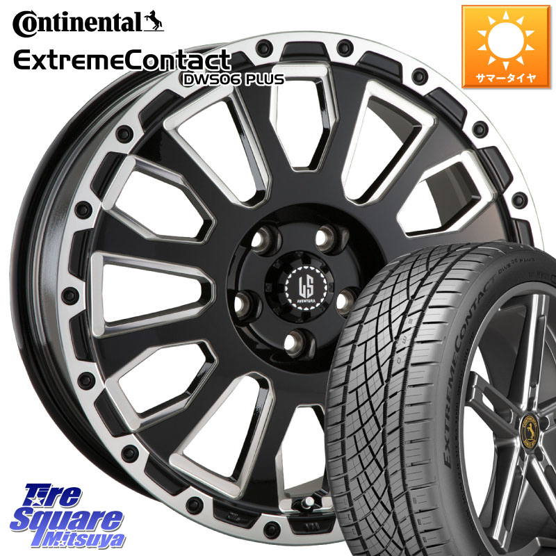コンチネンタル ExtremeContact DWS06 PLUS エクストリームコンタクト 195/50R16阿部商会 LA STRADA AVENTURA アヴェンチュラ 16インチ 16X7.0J 42 5穴 114.3｜タイヤスクエアミツヤ