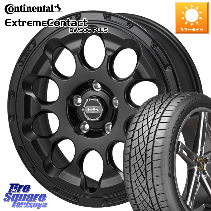 KOSEI BOTTOM GARCIA CHRONO ホイール 17インチ 17 X 7.0J +45 5穴 114.3 コンチネンタル ExtremeContact DWS06 PLUS エクストリームコンタクト 225/50R17 WRX S4(VBH)