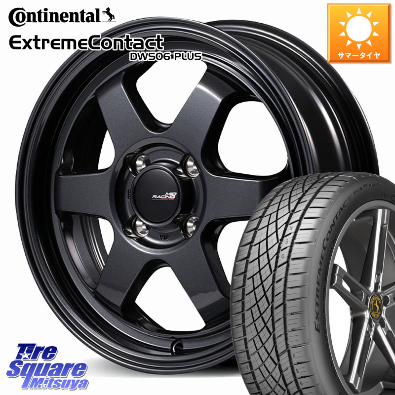MANARAY MID RACING R06 ホイール 17インチ 17 X 7.5J +42 4穴 100 コンチネンタル ExtremeContact DWS06 PLUS エクストリームコンタクト 205/50R17 E13オーラ 97,977円