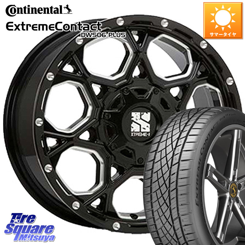 MLJ XJ06 XTREME-J エクストリームJ ホイール 17インチ 17 X 7.5J +35 5穴 114.3 コンチネンタル ExtremeContact DWS06 PLUS エクストリームコンタクト 215/50R17