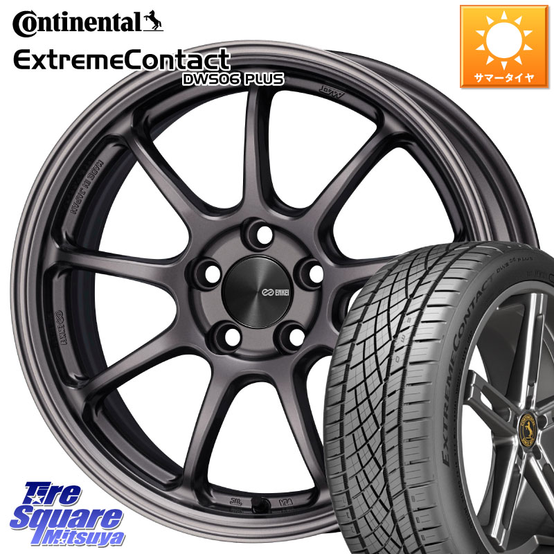 ENKEI PerformanceLine PF09 ホイール 4本 16インチ 16 X 6.5J +38 5穴 100 コンチネンタル ExtremeContact DWS06 PLUS エクストリームコンタクト 195/50R16