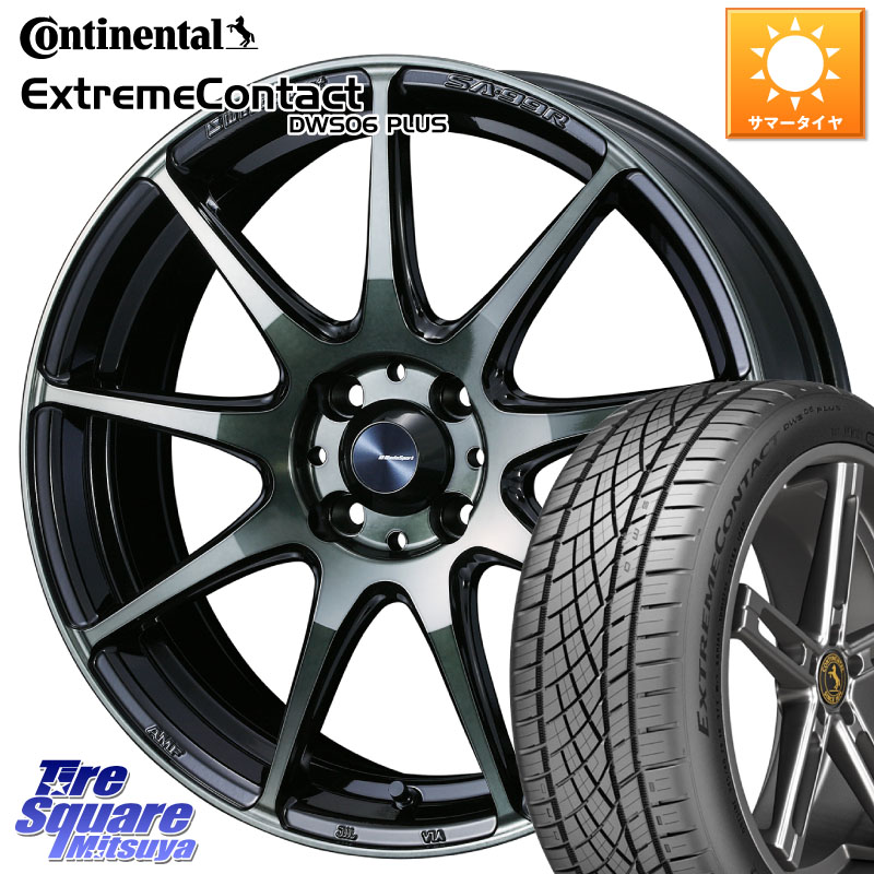 WEDS ウェッズ スポーツ SA99R SA-99R WBC 16インチ 16 X 6.5J +50 4穴 100 コンチネンタル ExtremeContact DWS06 PLUS エクストリームコンタクト 205/45R16