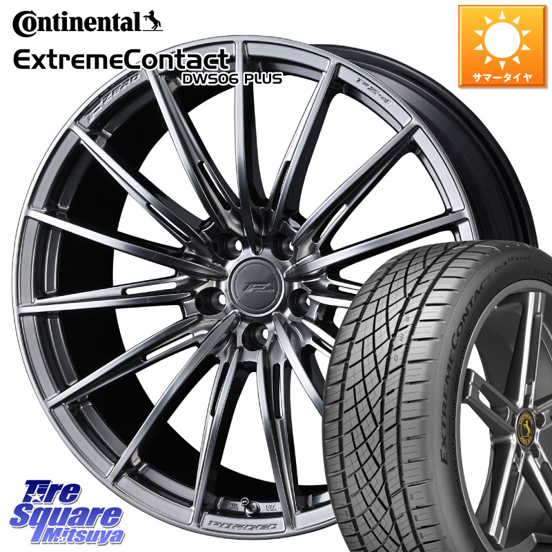コンチネンタル ExtremeContact DWS06 PLUS エクストリームコンタクト 225/40R18WEDS F ZERO FZ4 FZ-4 鍛造 FORGED 18インチ エフゼロ 18X8.0J 45 5穴 114.3 GRヤリスRSノーマルキャリパー プリウスアルファ オーリス シビック|タイヤスクエアミツヤ