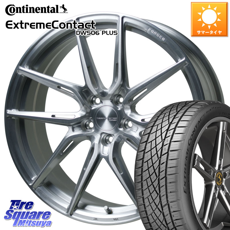 コンチネンタル ExtremeContact DWS06 PLUS エクストリームコンタクト 245/35R20HotStuff TSF-02 BRS トラフィックスターフォージド 20インチ 20X8.5J 38 5穴 114.3 30系アルファード/ヴェルファイア 20系アルファード アルファードハイブリッド ヴェルファイアハイブ｜タイヤスクエアミツヤ