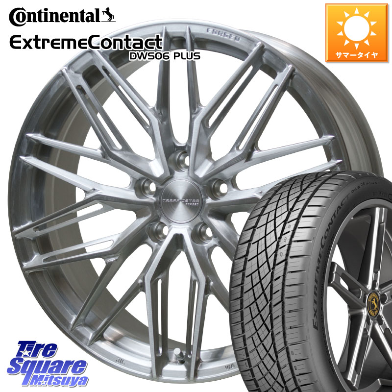 HotStuff TSF-03 BRS トラフィックスターフォージド 19インチ 19 X 8.0J +42 5穴 114.3 コンチネンタル ExtremeContact DWS06 PLUS エクストリームコンタクト 225/45R19 10系カローラクロス