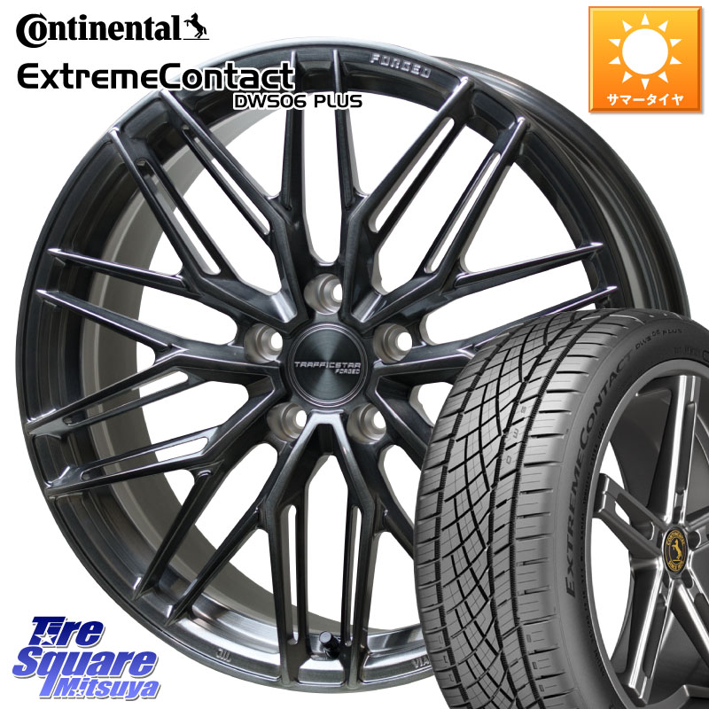 HotStuff TSF-03 BRSC トラフィックスターフォージド 20インチ 20 X 8.5J +38 5穴 114.3 コンチネンタル ExtremeContact DWS06 PLUS エクストリームコンタクト 245/40R20 30系アルファード 30系ヴェルファイア 20系アルファード