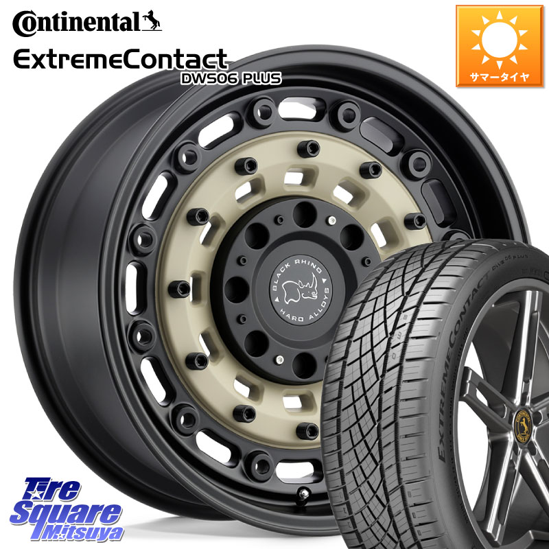 BLACK RHINO ARSENAL SANDBLACK ブラックライノ アーセナル 20インチ ブラックライノ 20 X 8.5J +30 5穴 114.3 コンチネンタル ExtremeContact DWS06 PLUS エクストリームコンタクト 245/35R20 20系アルファード