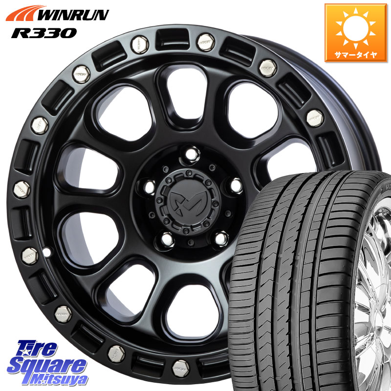 MKW M204 ブラックキャット 在庫● 17インチ ★サマーセール★ 17 X 8.0J +38 5穴 114.3 WINRUN R330 サマータイヤ 215/50R17