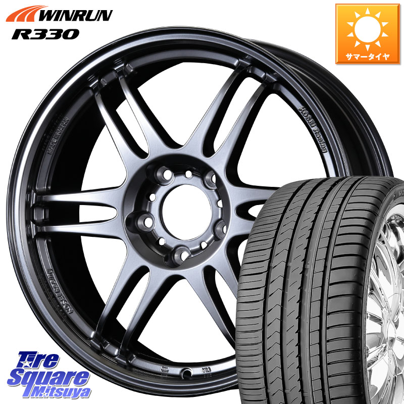 WINRUN R330 サマータイヤ 215/50R17KOSEI 軽量 K-1 Racing.REV K1 レーシング ドット レヴ 17X7.0J 42 5穴 114.3 ZE1リーフ プリウスアルファ SAI ジェイド シビック インサイト｜タイヤスクエアミツヤ 70,895円