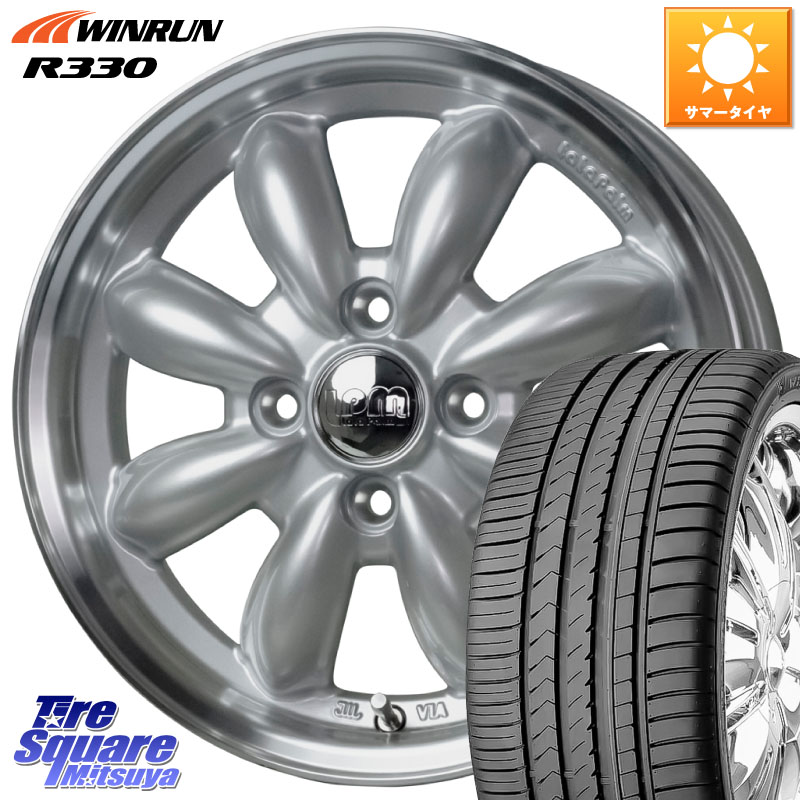 HotStuff LaLa Palm CUP2 ララパーム ホイール 15インチ 15 X 4.5J +45 4穴 100 WINRUN R330 サマータイヤ 165/50R15