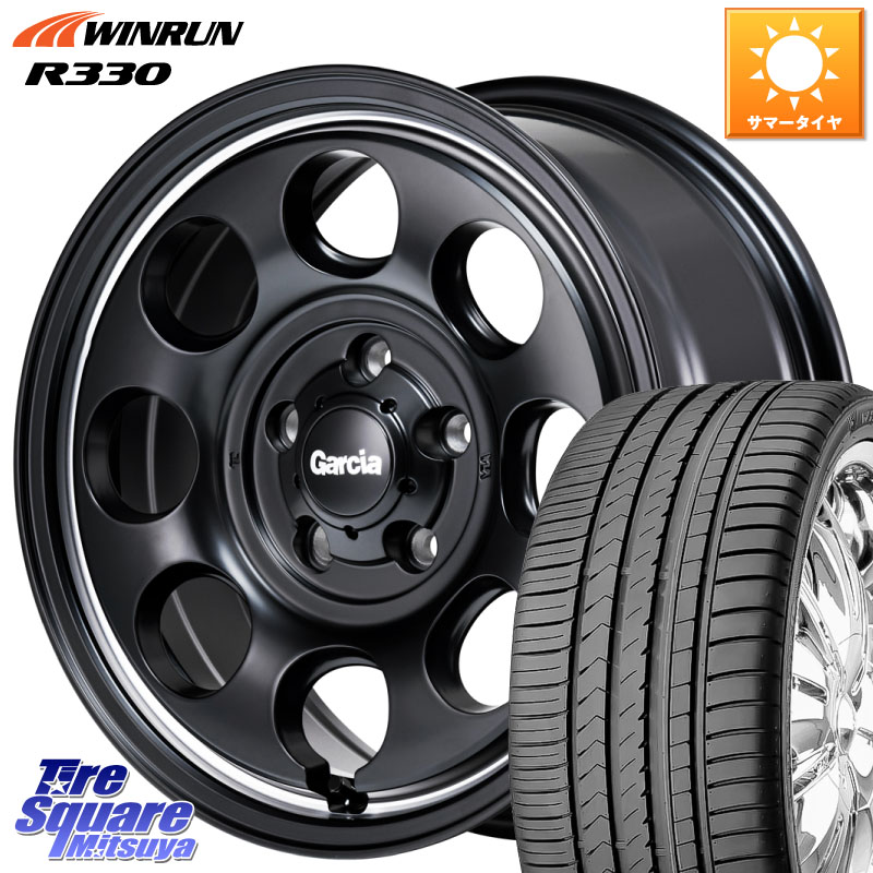 WINRUN R330 サマータイヤ 205/55R16MANARAY MID Garcia Palm8 ガルシア パーム8 ホイール 16インチ 16X7.0J 40 5穴 114.3 GRヤリスRSノーマルキャリパー リーフ LEAF 日産 ブレイド カローラルミオン IS レクサス|タイヤスクエアミツヤ
