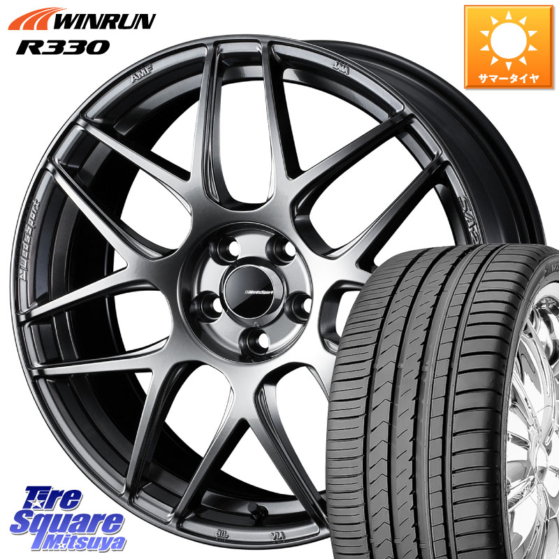 WINRUN R330 サマータイヤ 215/40R18WEDS WedsSport SA-27R SA27R ウェッズ スポーツ ホイール 18インチ 18X8.0J 42 5穴 114.3 リーフ LEAF 日産 カローラルミオン|タイヤスクエアミツヤ