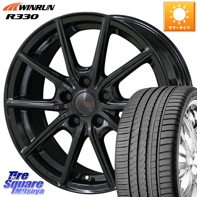 KYOHO SEIN EK ザインEK ホイール 17インチ 17 X 7.0J +42 5穴 114.3 WINRUN R330 サマータイヤ 225/55R17 MAZDA6 10系アルファード