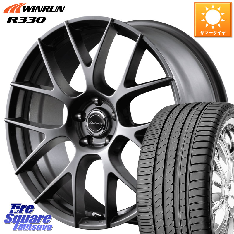 WINRUN R330 サマータイヤ 255/45R20MANARAY MID Lefinada MOTION3 M14球面座ボルト専用 ホイール 20インチ 20X8.5J(M14B) 44 5穴 114.3 ソルテラ bZ4X|タイヤスクエアミツヤ