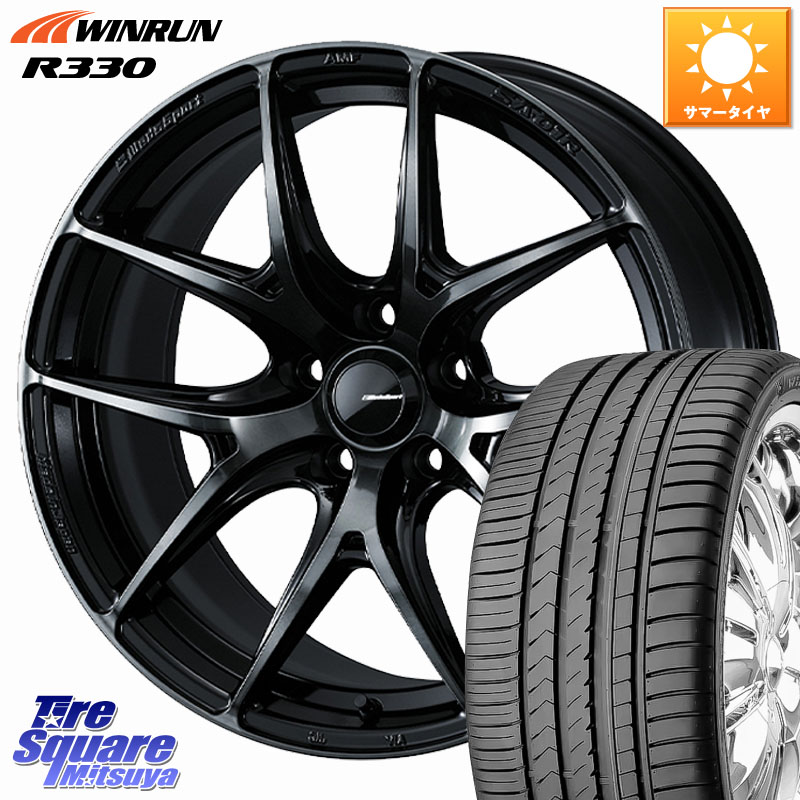 WINRUN R330 サマータイヤ 235/50R18WEDS WedsSport SA-01R SA01R ウェッズ スポーツ ホイール 18インチ 18X7.5J 45 5穴 114.3 30系アルファード/ヴェルファイア 20系アルファード エスティマ ヴェルファイアハイブリッド ヴェルファイア アルファード｜タイヤスクエアミツヤ 97,235円