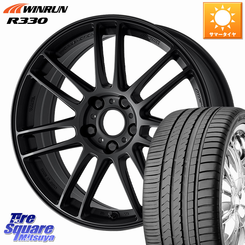 WINRUN R330 サマータイヤ 235/45R18WORK EMOTION ZR7 ホイール 18インチ 18X7.5J 47 5穴 114.3 CY2アコード アコード|タイヤスクエアミツヤ