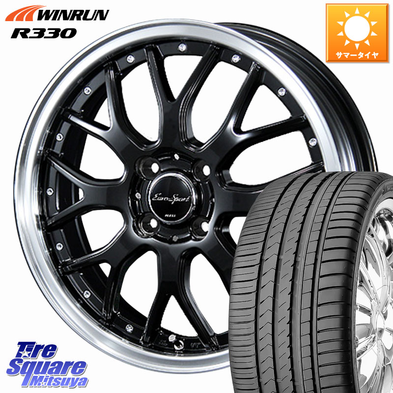 WINRUN R330 サマータイヤ 195/65R16BLEST EuroSport Type815 ホイール 16インチ 16X6.0J 40 4穴 100 ライズ/ロッキー(ガソリン車4穴) ロッキー ガソリン車 4穴 REX レックス|タイヤスクエアミツヤ