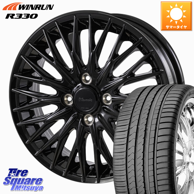 WINRUN R330 サマータイヤ 165/45R16MONZA Warwic CLYVER クライヴァー ホイール 16インチ 16X4.5J 45 4穴 100 N-BOX デリカミニ2WD タント サクラ ルークス ROOX 日産 デイズ デイズルークス 日産｜タイヤスクエアミツヤ