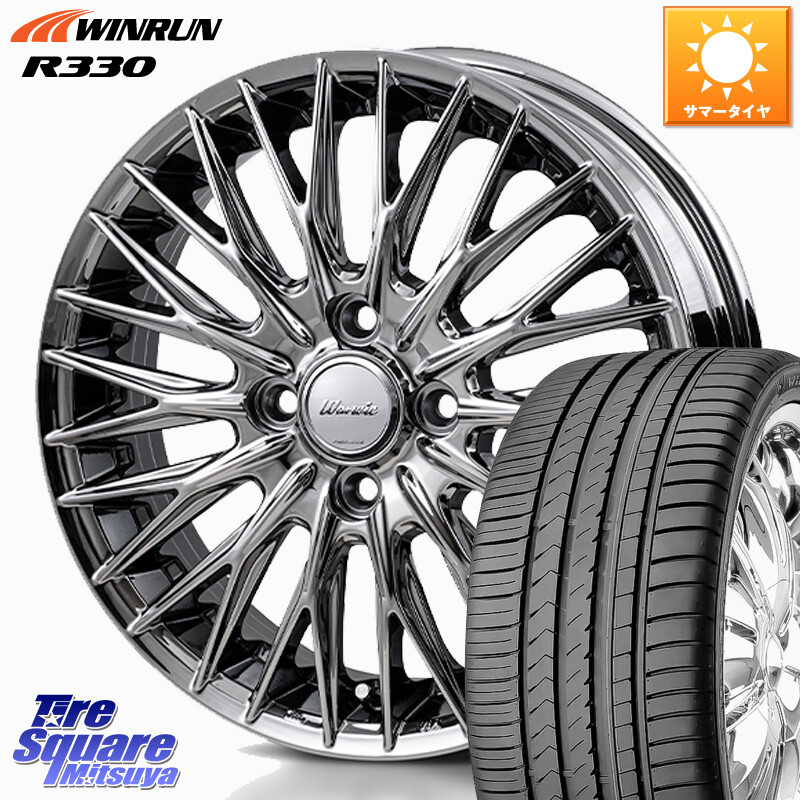 WINRUN R330 サマータイヤ 165/50R16MONZA Warwic CLYVER クライヴァー ホイール 16インチ 16X4.5J 45 4穴 100 N-BOX タント ハスラー R1 R2 Kei ラピュタ フレアクロスオーバー｜タイヤスクエアミツヤ