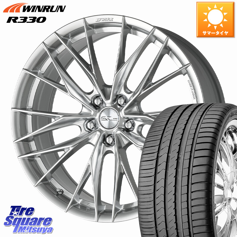 WINRUN R330 サマータイヤ 235/35R19WORK SCHWERT BRUNNEN LX ホイール 19インチ 19X8.0J 45 5穴 114.3 90系ノア/ヴォクシー FL系シビック プリウスアルファ ノア NOAH シビック｜タイヤスクエアミツヤ